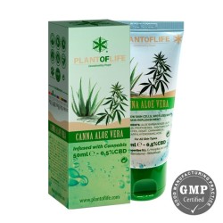 Crème au CBD 0.5% à l'Aloe...