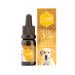 Huile de CBD 3% pour chien