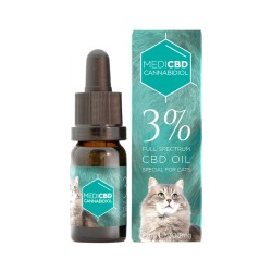 Huile de CBD 3% pour chat