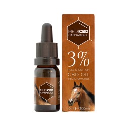 Huile de CBD 3% pour chevaux