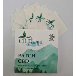 Patch CBD 7x20mg topiques