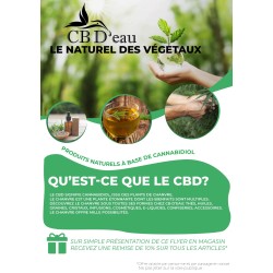 Flyers CBD'Eau avec photo...