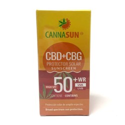 Crème solaire 150mL au CBD...