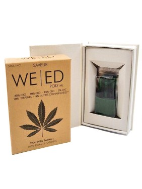 Pod CBD goût Weed VAZEGREEN