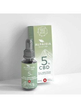 Huile de CBD 5% Alpaisia