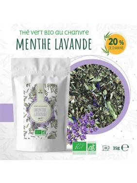 Thé vert BIO Chanvre Menthe...