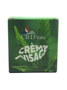 Crème Visage CBD'EAU - 50ml