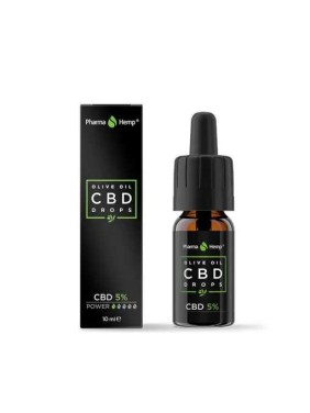 Huile de CBD 5% à l'huile...