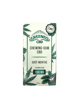 Chewing-gum 160mg de CBD...