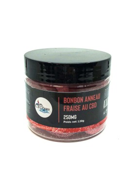 Bonbons Anneaux Fraise CBD...