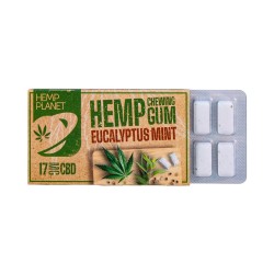 Chewing gum menthe-eucalyptus