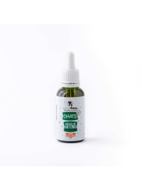 Huile de CBD 50mg pour chat...