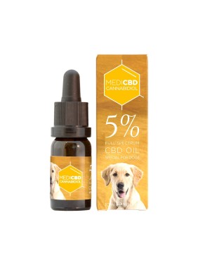 Huile CBD 5% chien | MEDICBD