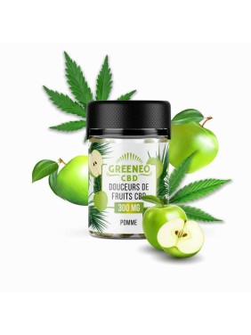 Bonbon CBD pomme | GREENEO