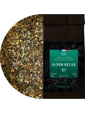 Tisane CBD bio super relax...