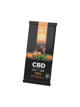 Chocolat noir CBD caramel...