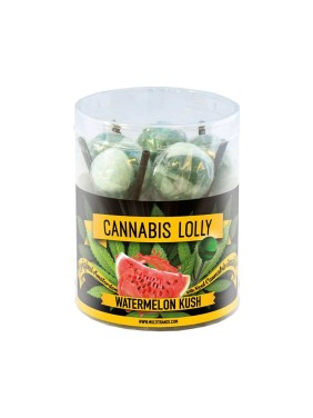 Sucette cannabis pastèque -...