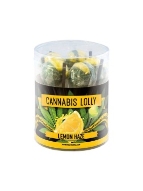 Sucette cannabis citron -...