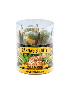 Sucette cannabis caramel -...