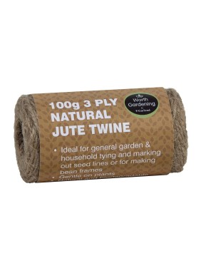 3 plis de ficelle de jute...